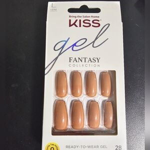 KISS Gel Fantasy Collection Ready-to-Wear Gel Nails - Brown